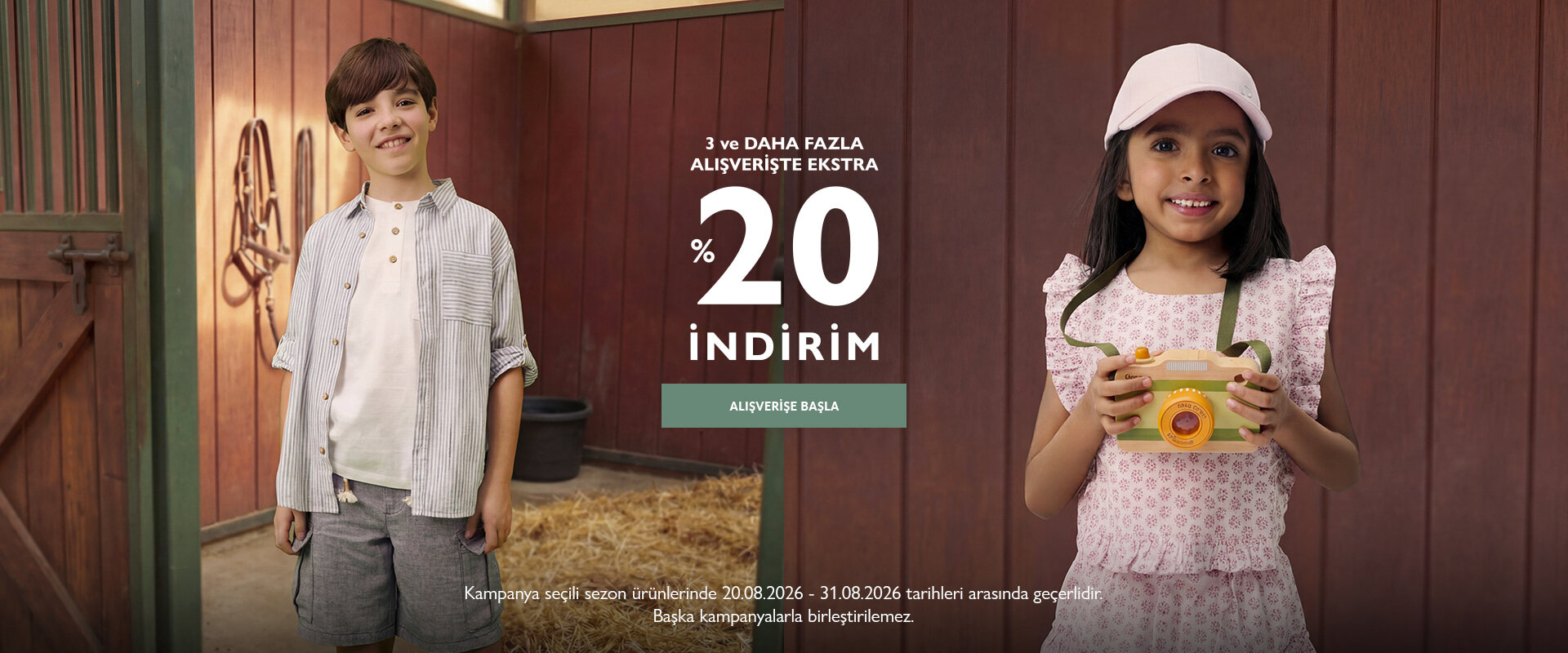 26P İndirim Sezonu Çocuk