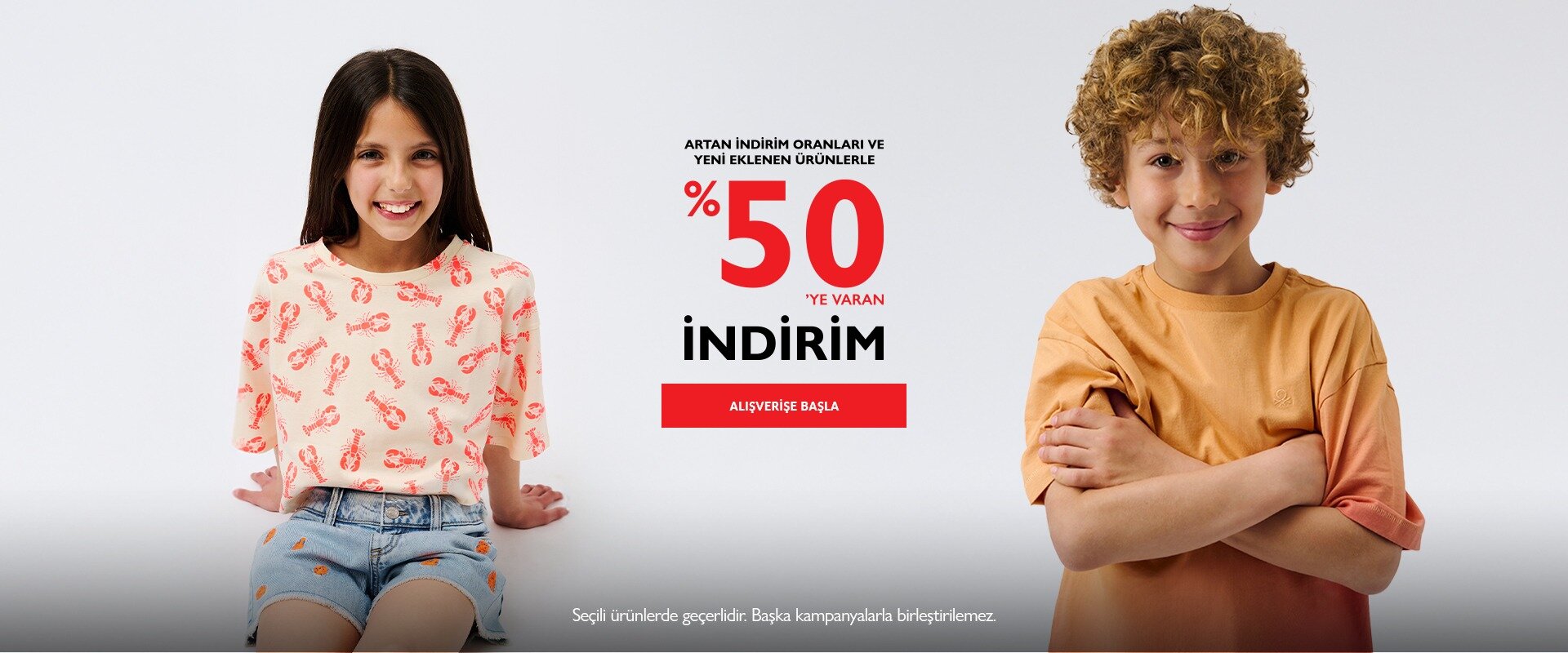 Çocuk Üst Giyim 2. Ürüne %50 İndirim