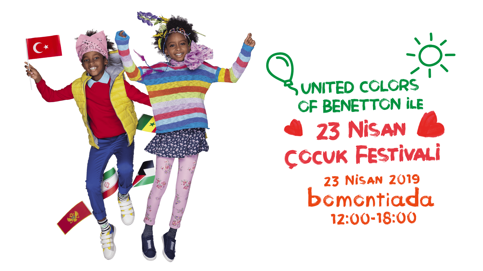 United Colors of Benetton İle “23 Nisan Çocuk Festivali”ne Davetlisiniz