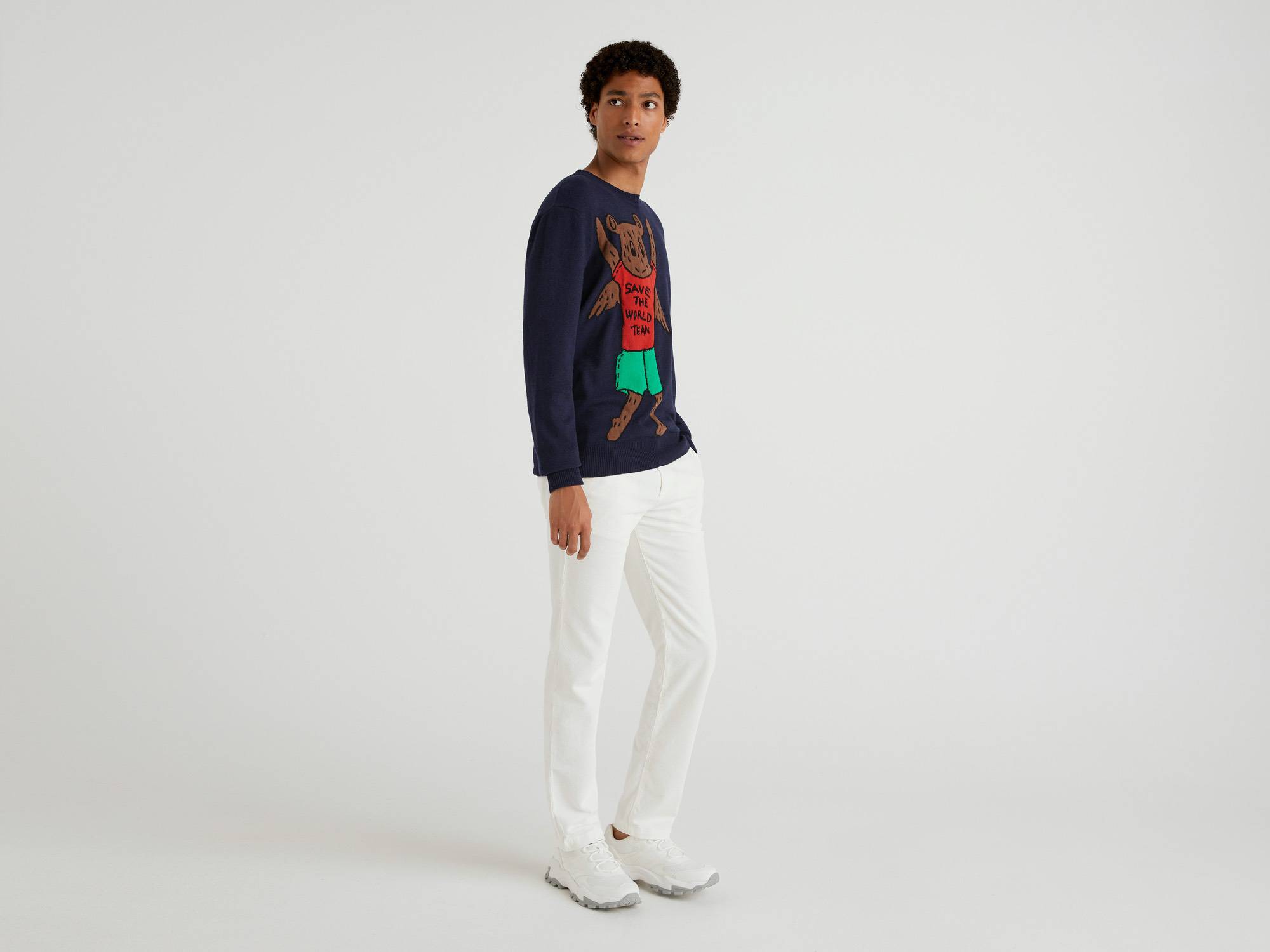 Benetton Save the World JCC Tasarımlı Kazak. 1 Benetton Save the World JCC Tasarımlı Kazak. 1