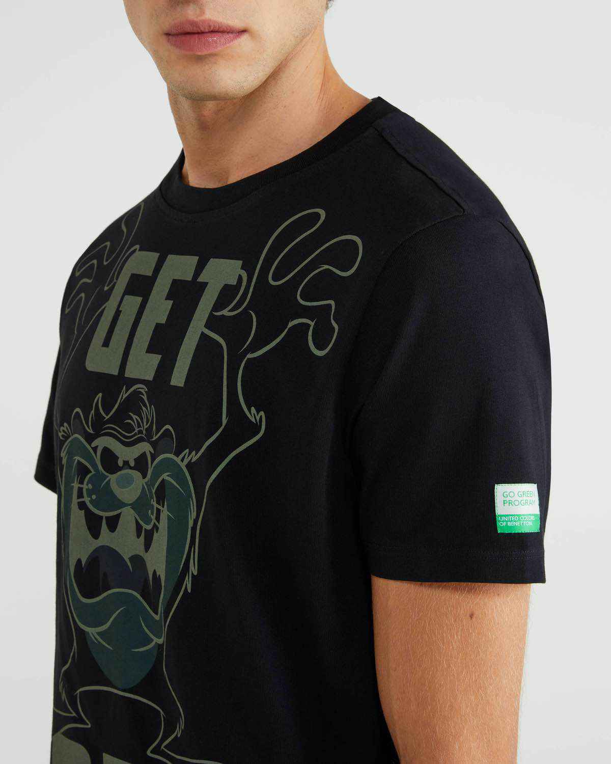 Benetton Tazmanya Baskılı Tshirt. 4