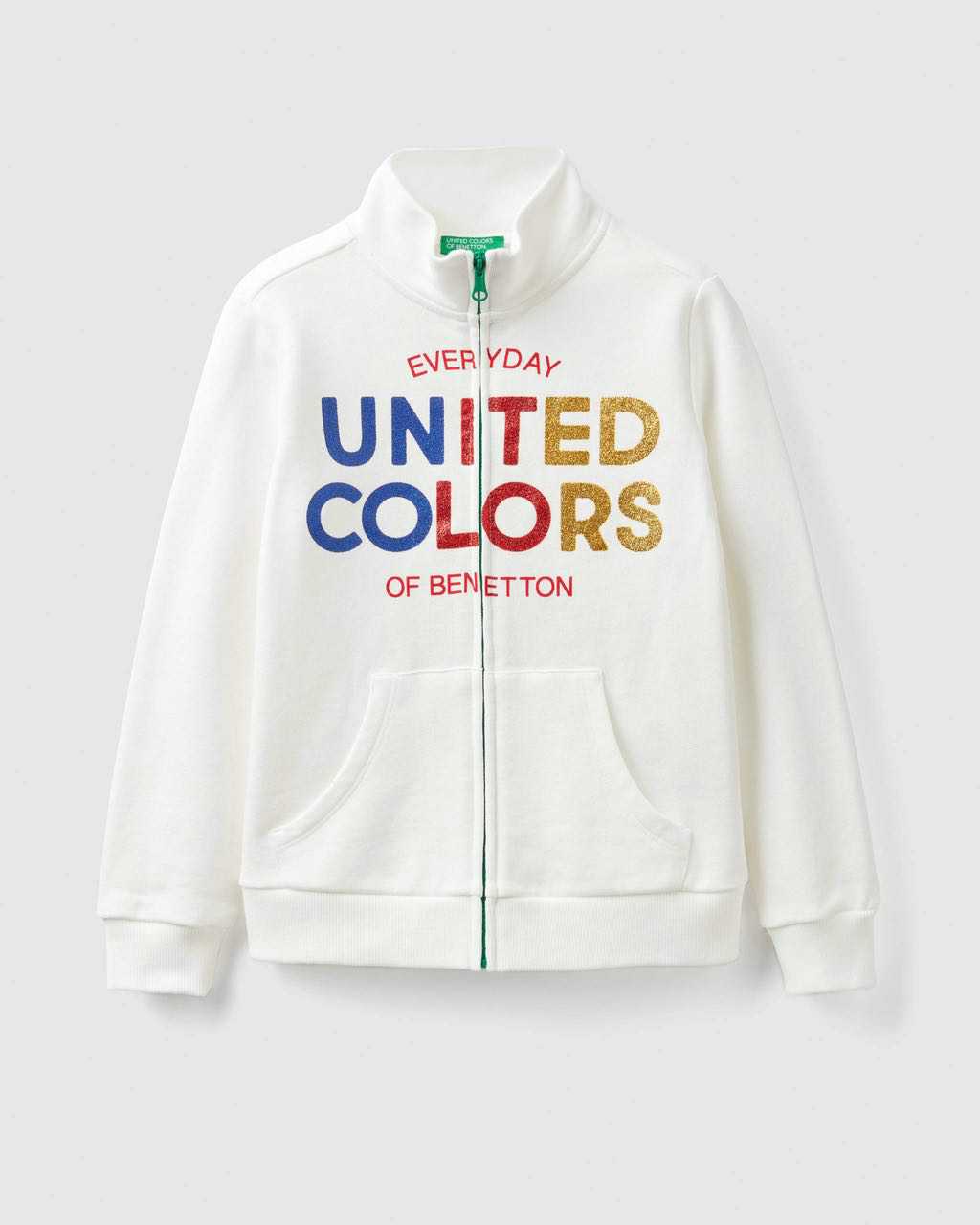 benetton logo sweatshirt