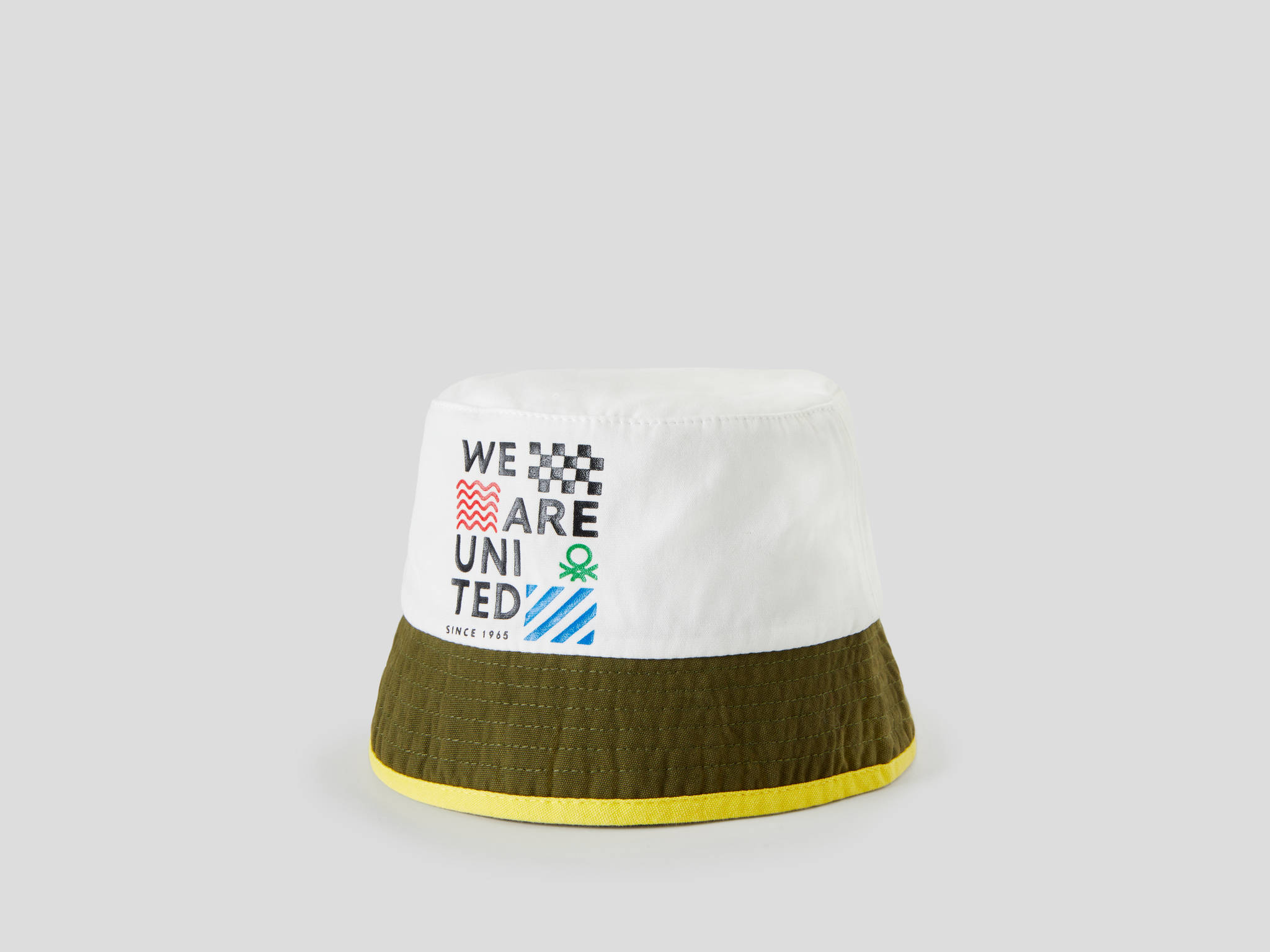 Benetton Desenli Kova Şapka. 1