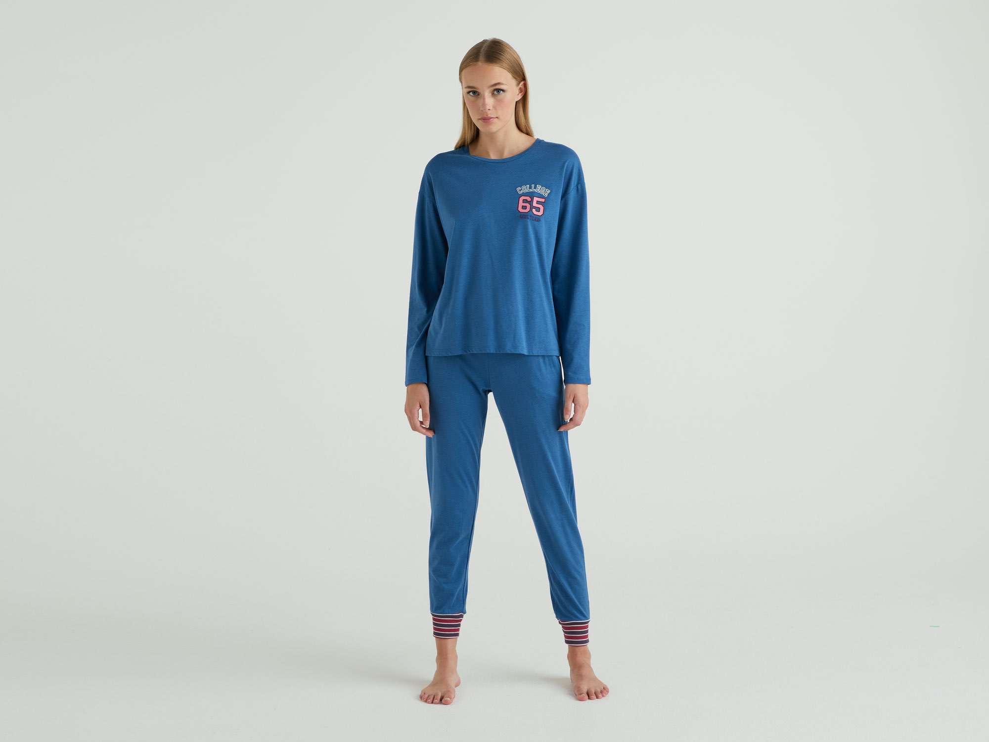 Benetton Viskoz Karışımlı Eşofman Altı. 1 Benetton Viskoz Karışımlı Eşofman Altı. 1