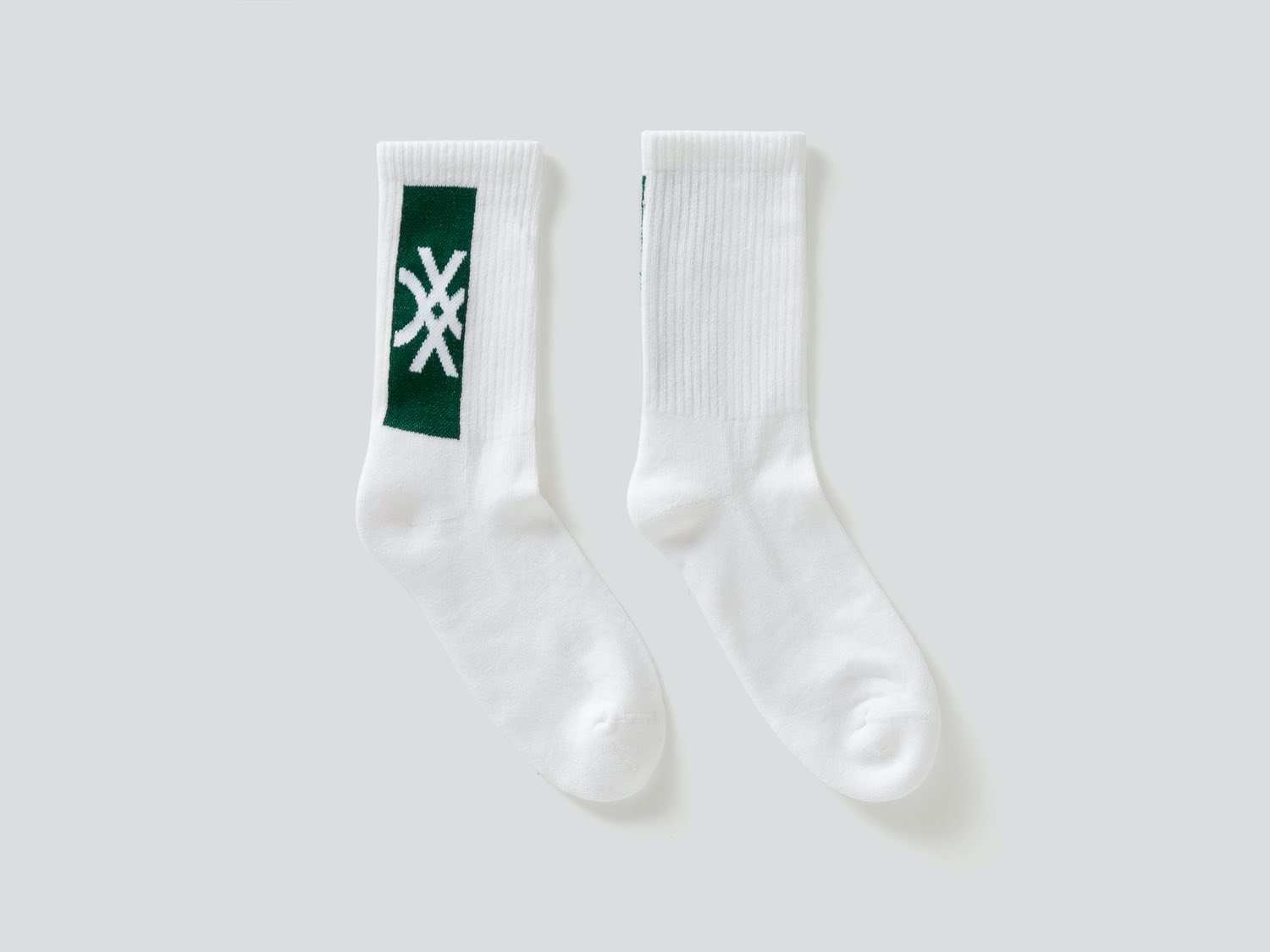 Benetton Unisex Mix Logolu Uzun Çorap. 1
