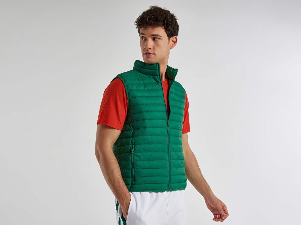 Benetton Erkek Ördek Başı Pufa Yelek