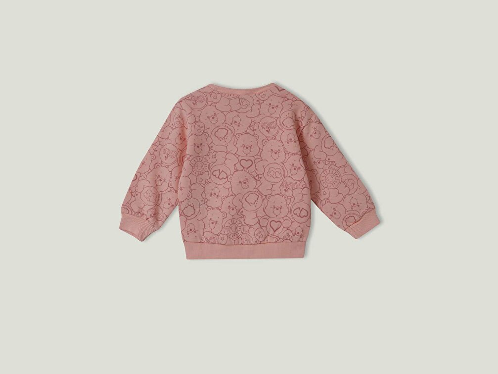 Benetton Kız Çocuk 85H Care Bears Desenli Sweatshirt