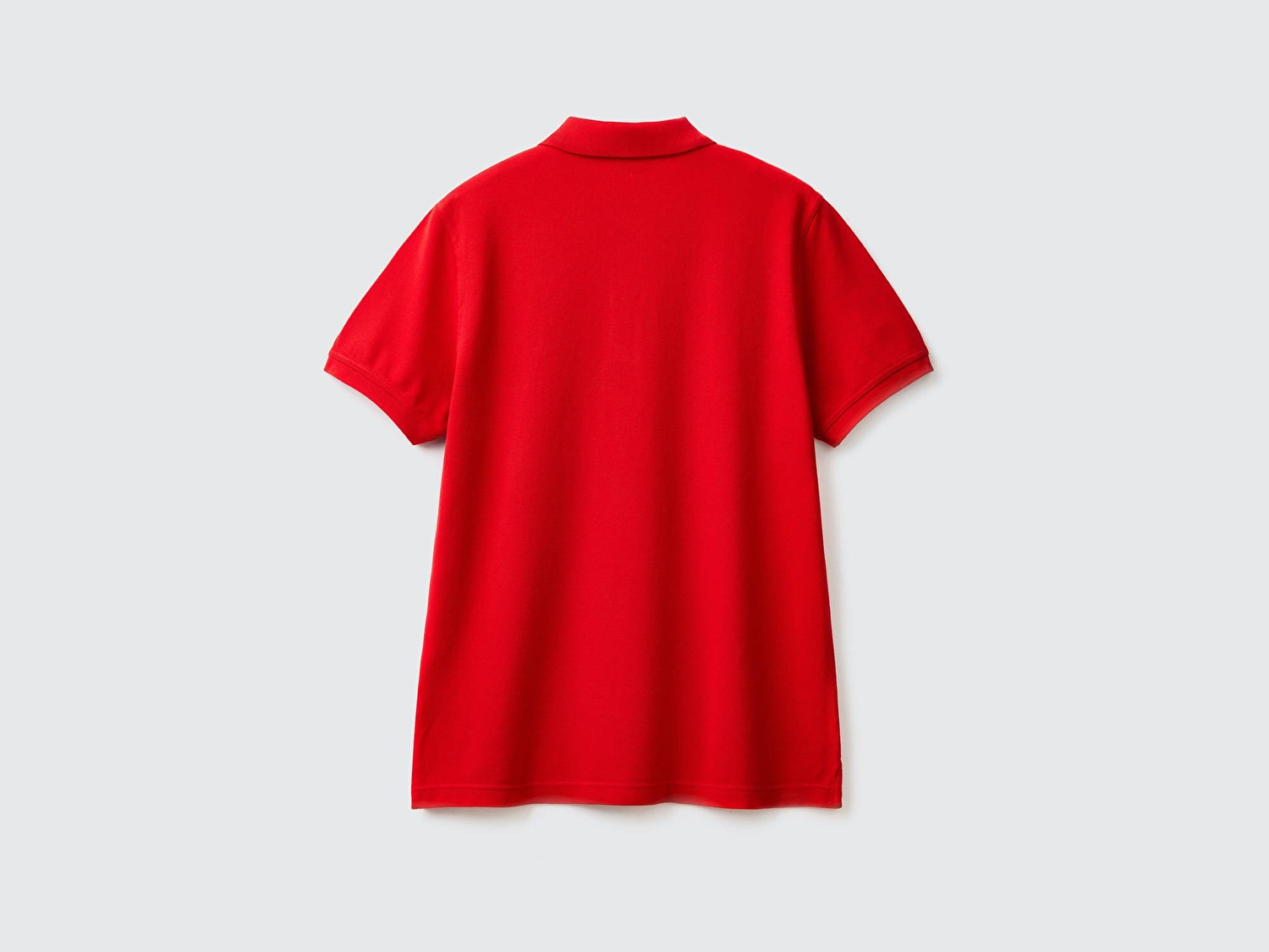 Benetton Erkek Kırmızı Regular Fit Kısa Kollu Polo Tshirt