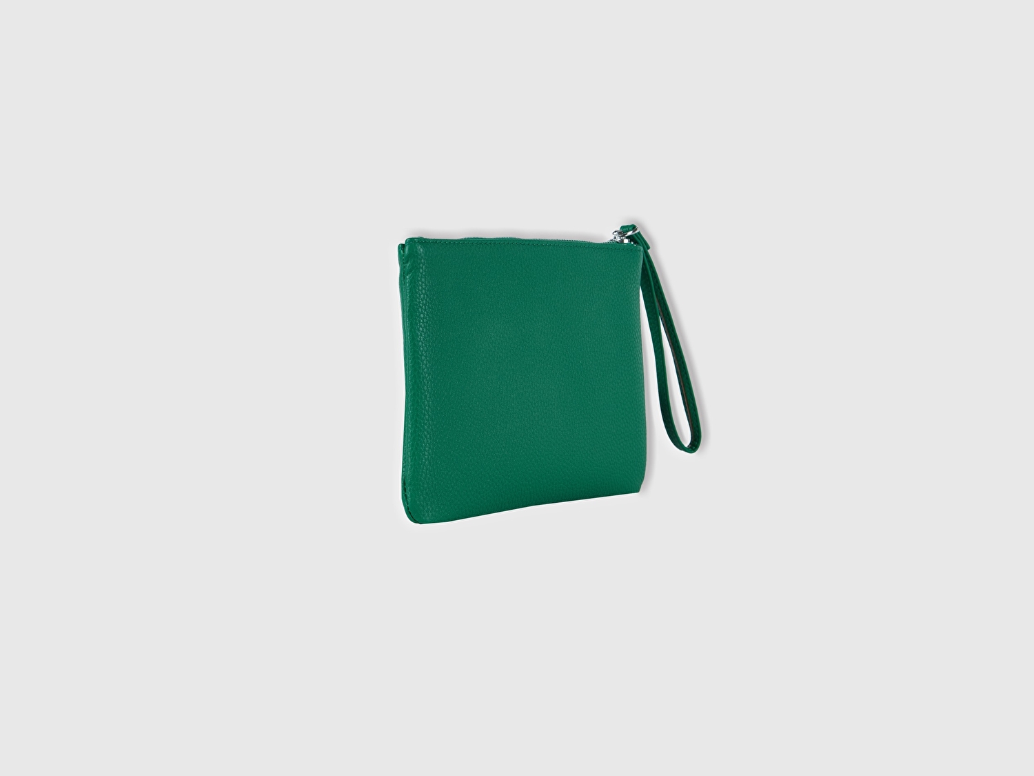 Benetton Unisex Yeşil Clutch Çanta