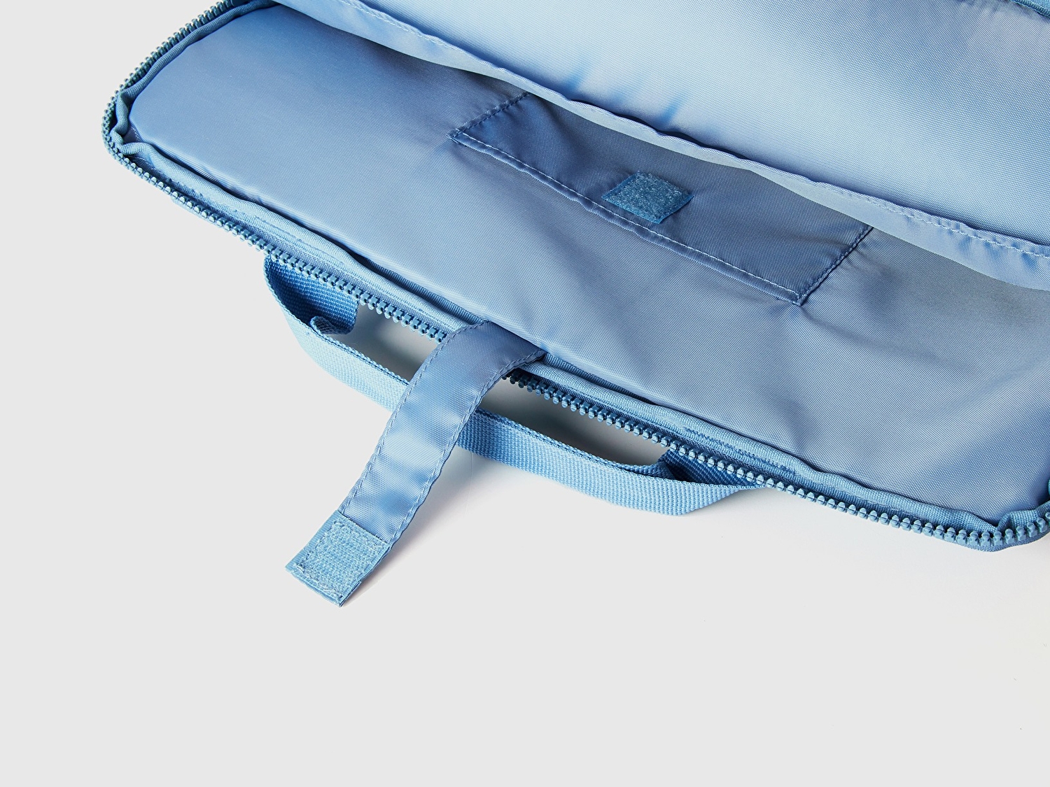 Benetton Unisex Toz Mavi Laptop Çantası