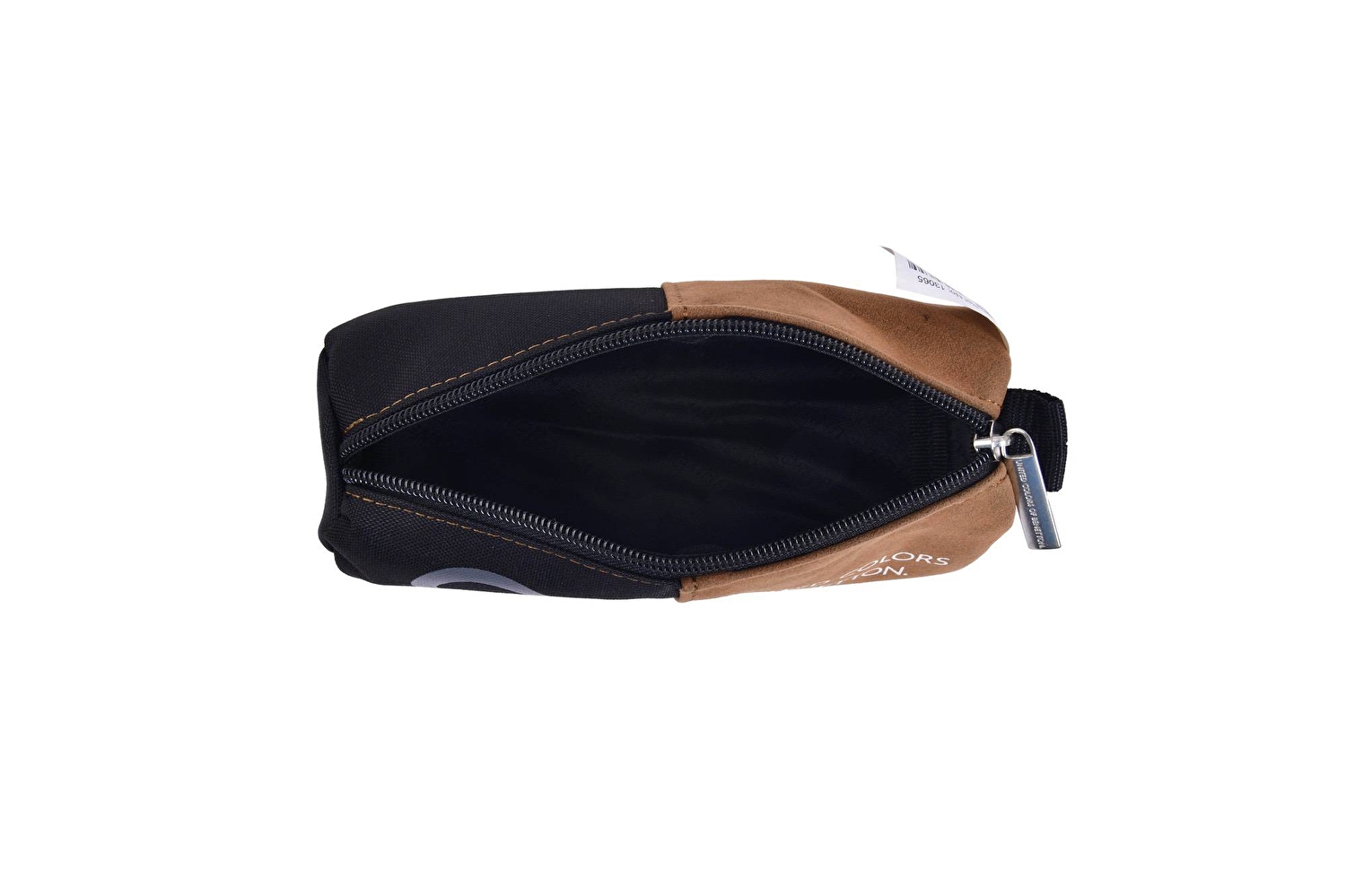 Benetton Erkek Çocuk Siyah Büyük Benetton Logolu Çift Bölme Kalem Kutusu