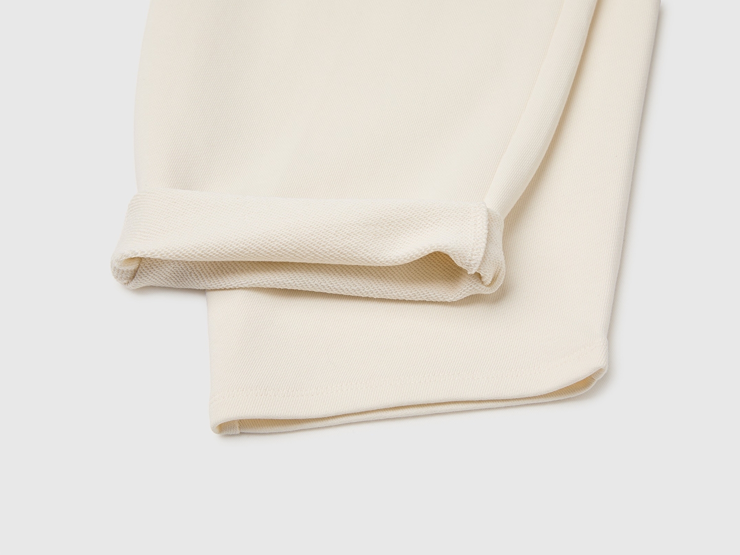 Benetton Kız Çocuk Ekru Balon Paça Beli İpli Cepli Eşofman Altı