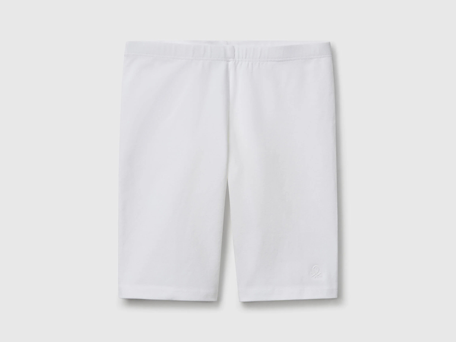 Benetton Kız Çocuk Logo Nakış Detaylı Dar Kesim Tayt