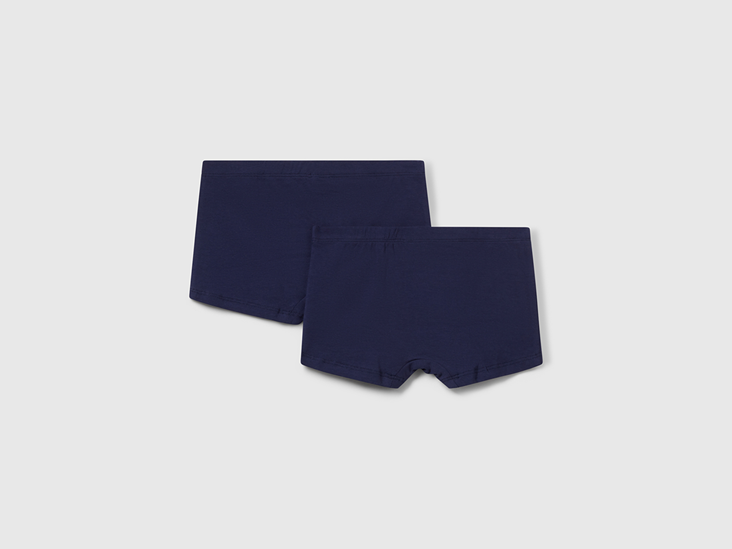 Benetton Erkek Çocuk Sarı-Beyaz Logo Detaylı 2'li Boxer Seti