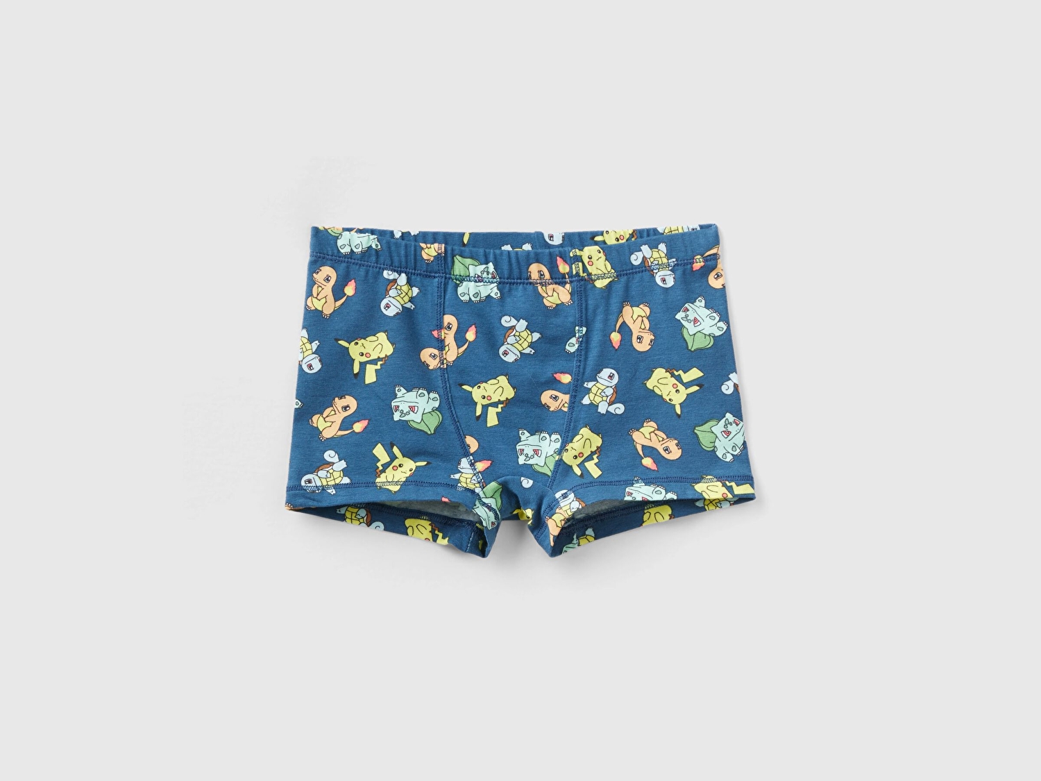 Benetton Erkek Çocuk Lacivert Pokemon Desenli Boxer