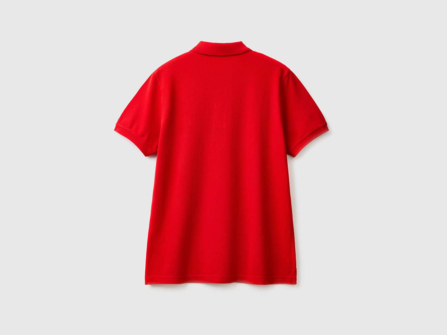 Benetton Erkek Kırmızı Regular Fit Kısa Kollu Polo T-Shirt