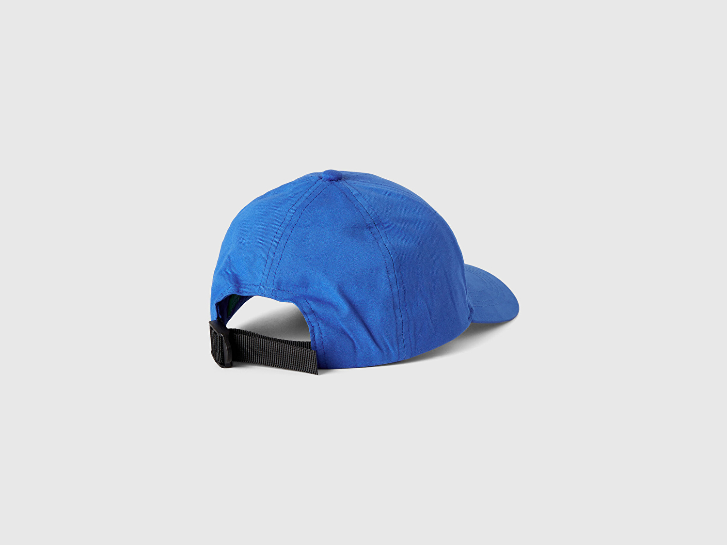 Benetton Erkek Çocuk Saks Mavi Önü Logo İşlemeli Ayarlanabilir Kep Şapka