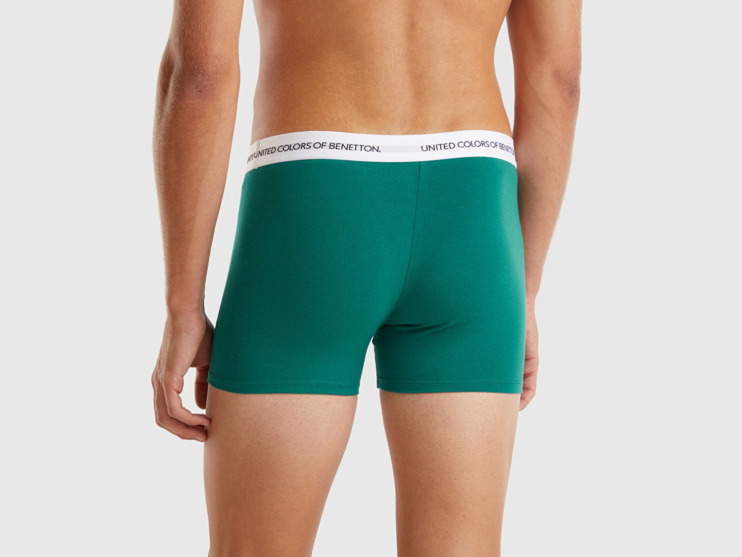 Benetton Erkek Petrol Yeşili Boxer