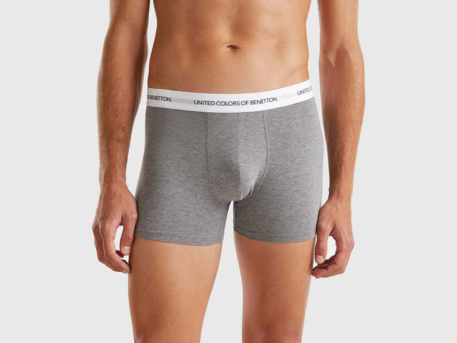 Benetton Erkek Antrasit Boxer