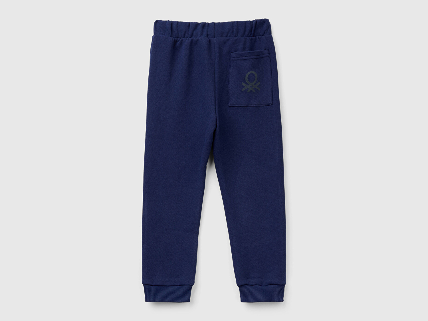 Benetton Erkek Bebek Lacivert Arka Cebi Logo Eşofman Altı