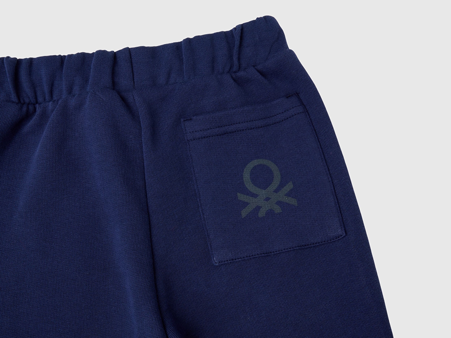 Benetton Erkek Bebek Lacivert Arka Cebi Logo Eşofman Altı