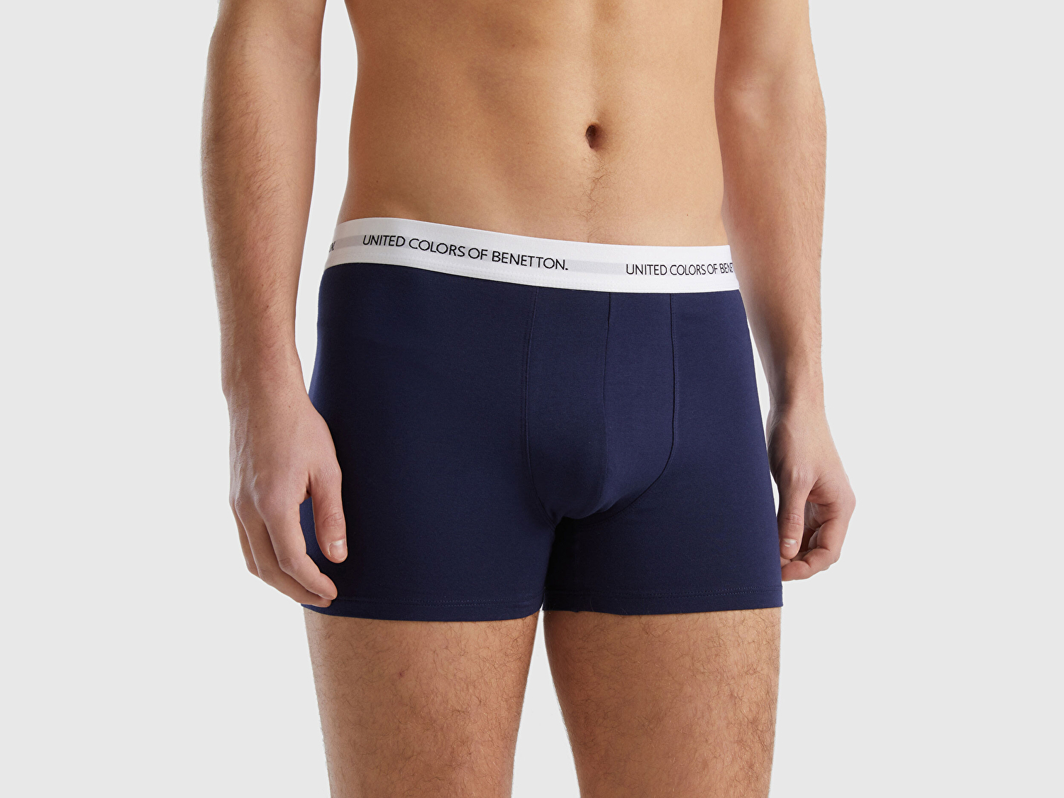 Benetton Erkek Lacivert Boxer
