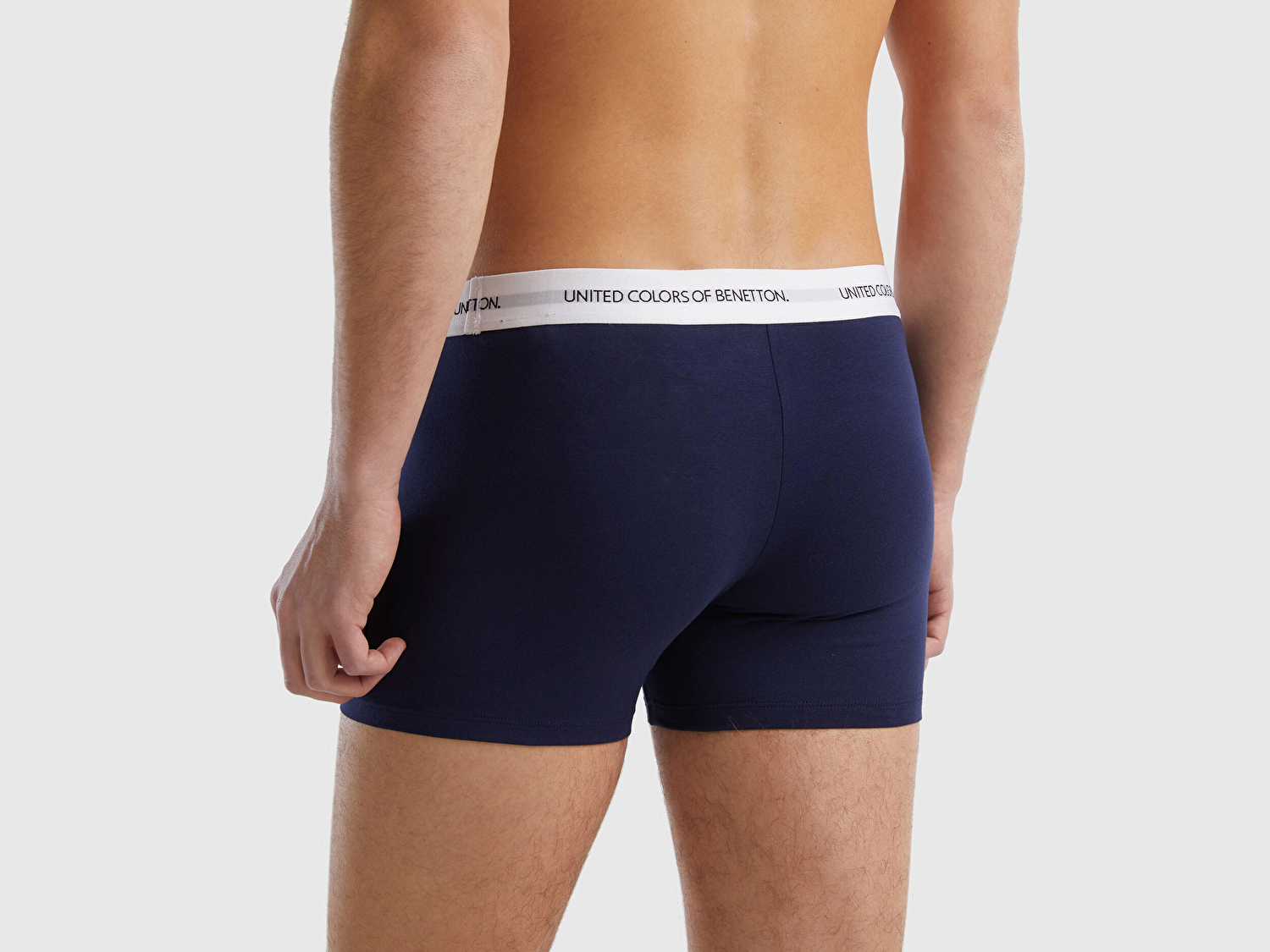 Benetton Erkek Lacivert Boxer