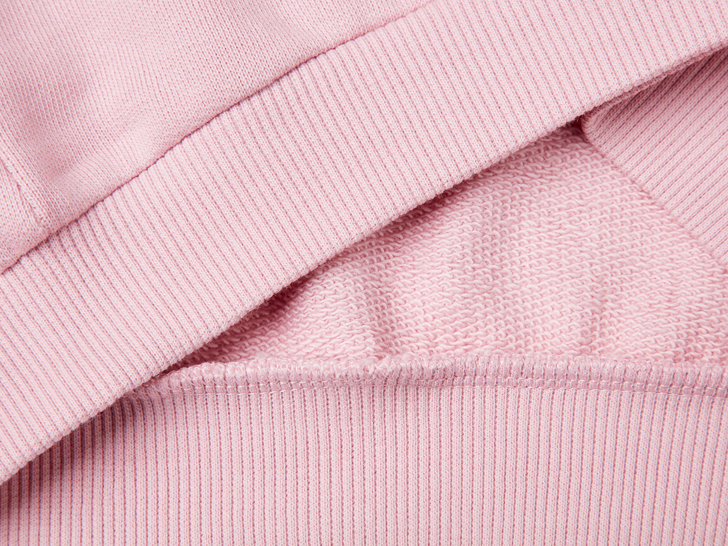 Benetton Kız Bebek Pembe Grafik Baskılı Ribanalı Bisiklet Yaka Sweatshirt