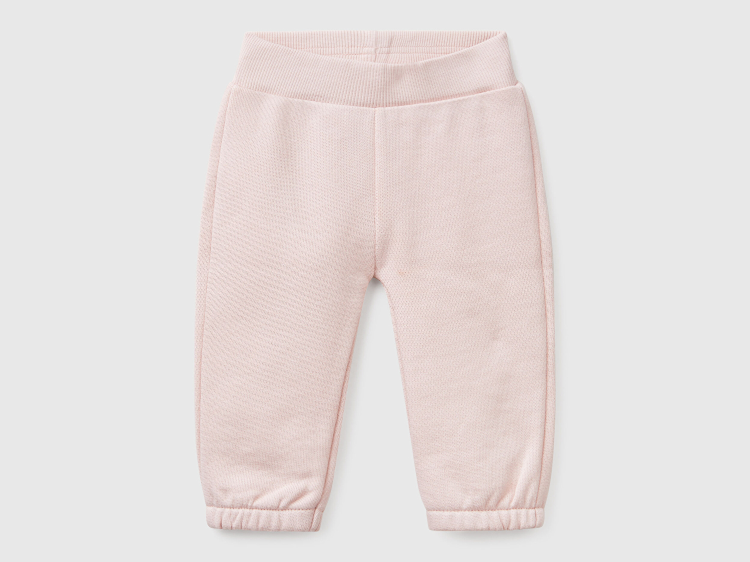 Benetton Bebek Toz Pembe Arkası Tavşan Detaylı Beli Lastikli Eşofman Altı
