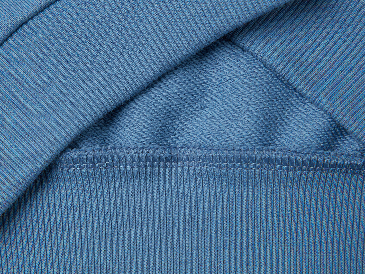 Benetton Erkek Bebek Havacı Mavi Grafik Baskılı Çift Kollu Bisiklet Yaka Sweatshirt