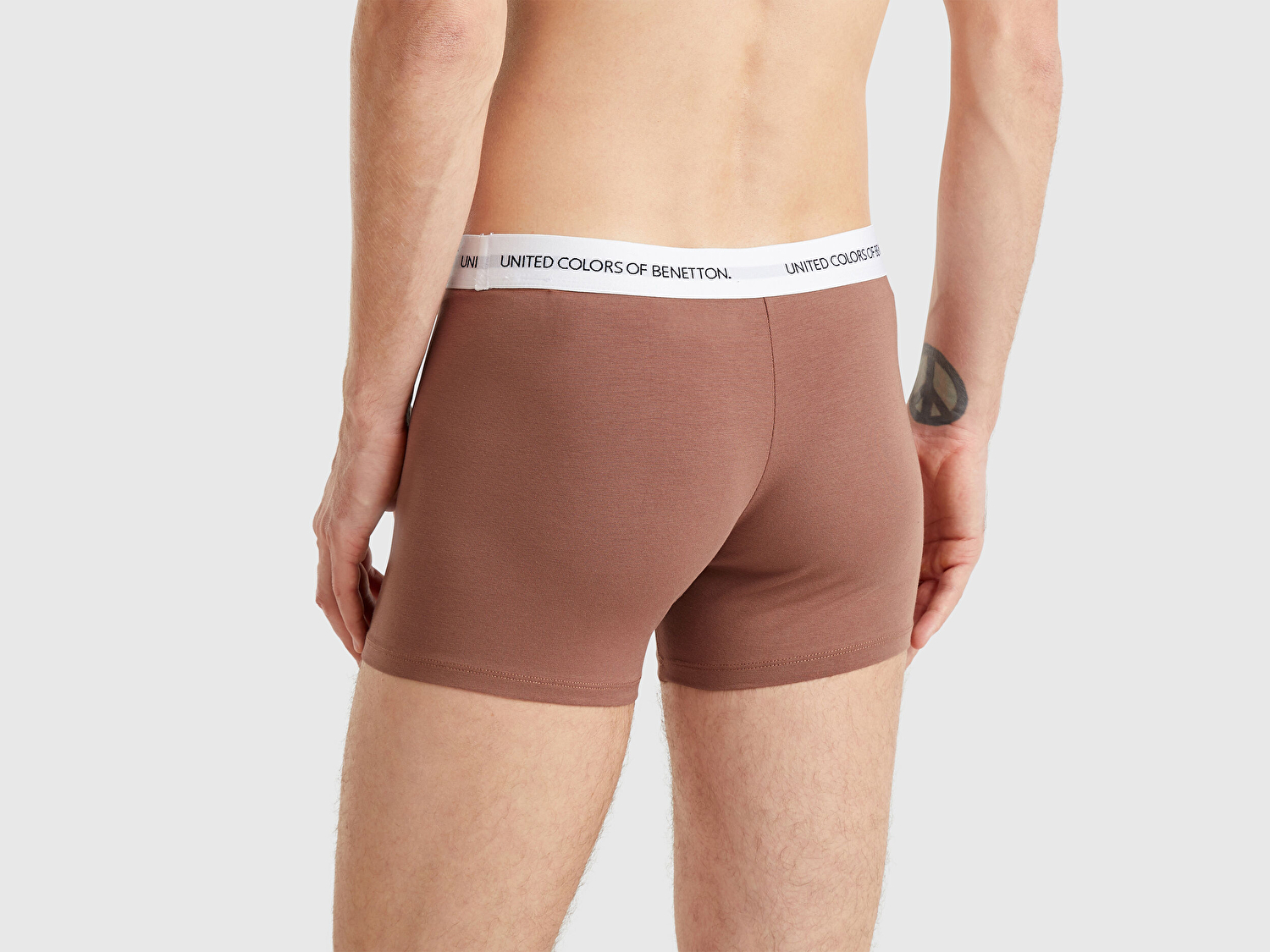 Benetton Erkek Kahverengi Boxer