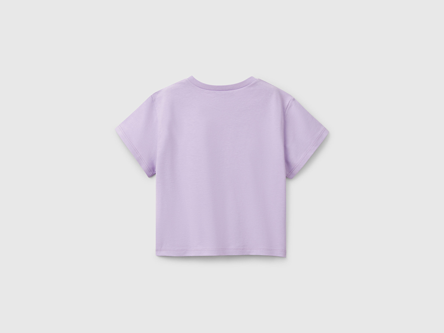 Benetton Kız Bebek Lila Peanuts Baskılı T-Shirt