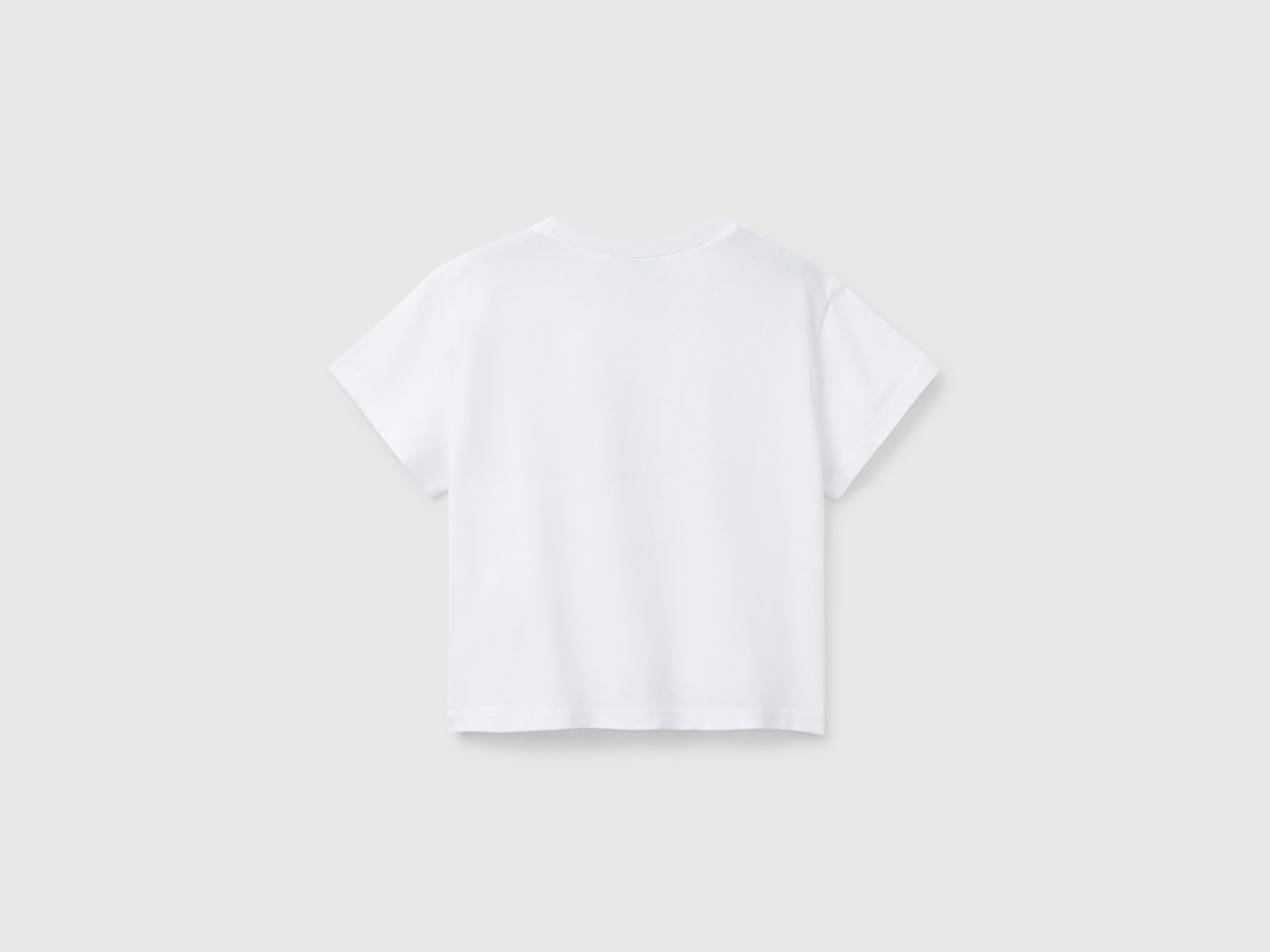 Benetton Kız Bebek Beyaz Peanuts Baskılı T-Shirt