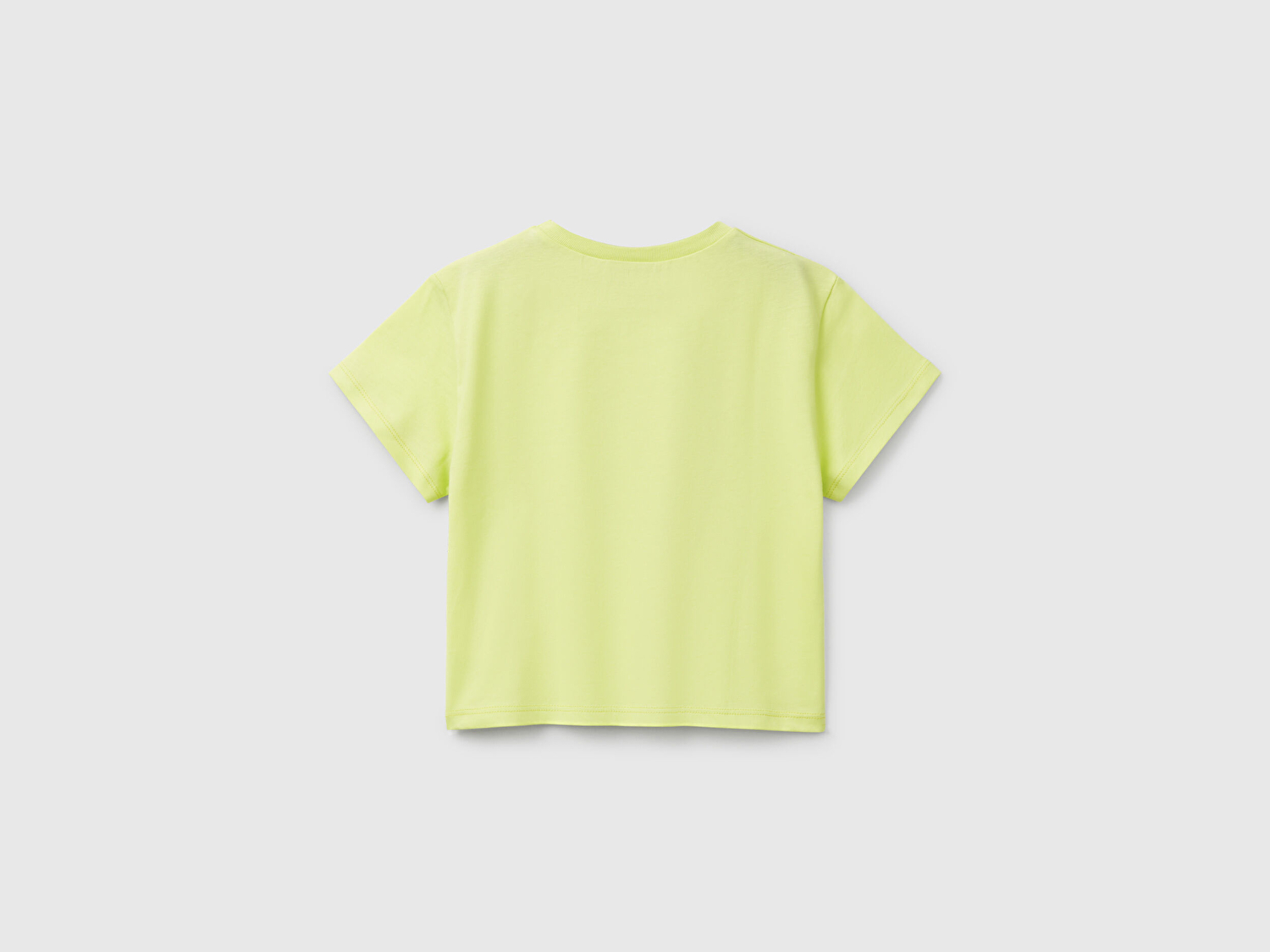 Benetton Kız Bebek Sarı Peanuts Baskılı T-Shirt