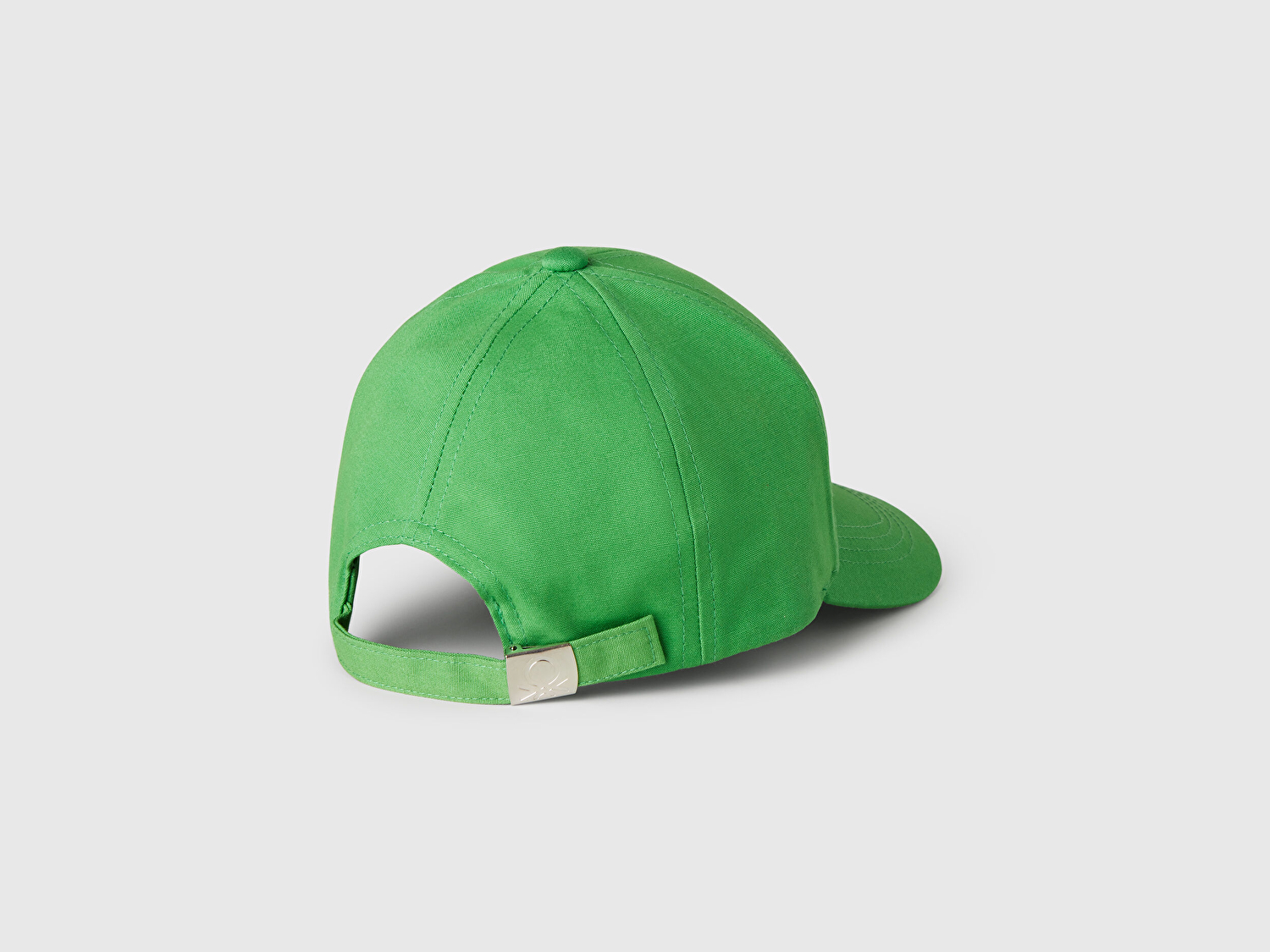 Benetton Erkek Bebek Fıstık Yeşili Önü Logo Baskılı Kep Şapka