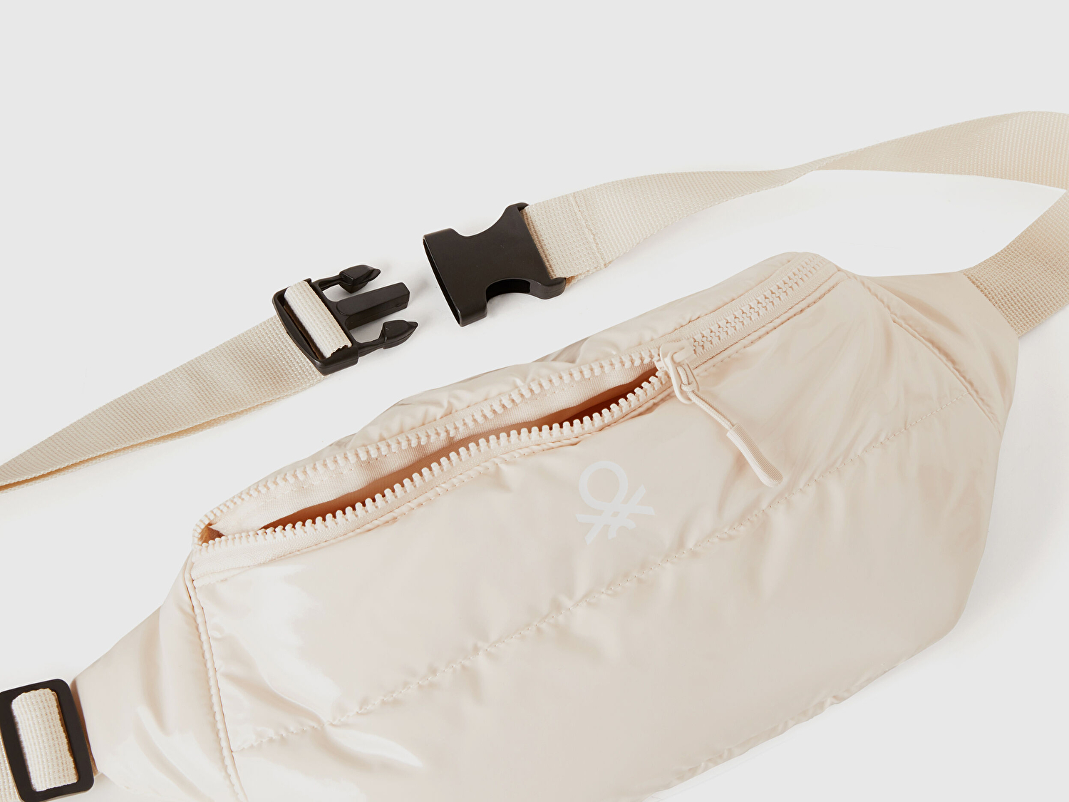 Benetton Unisex Krem OFFICE - WAIST BAG