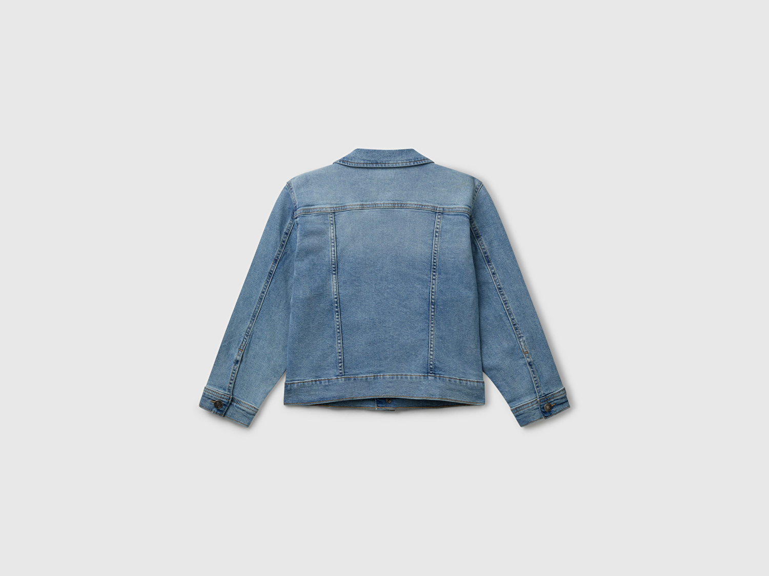 Benetton Erkek Çocuk Denim Denim Ceket