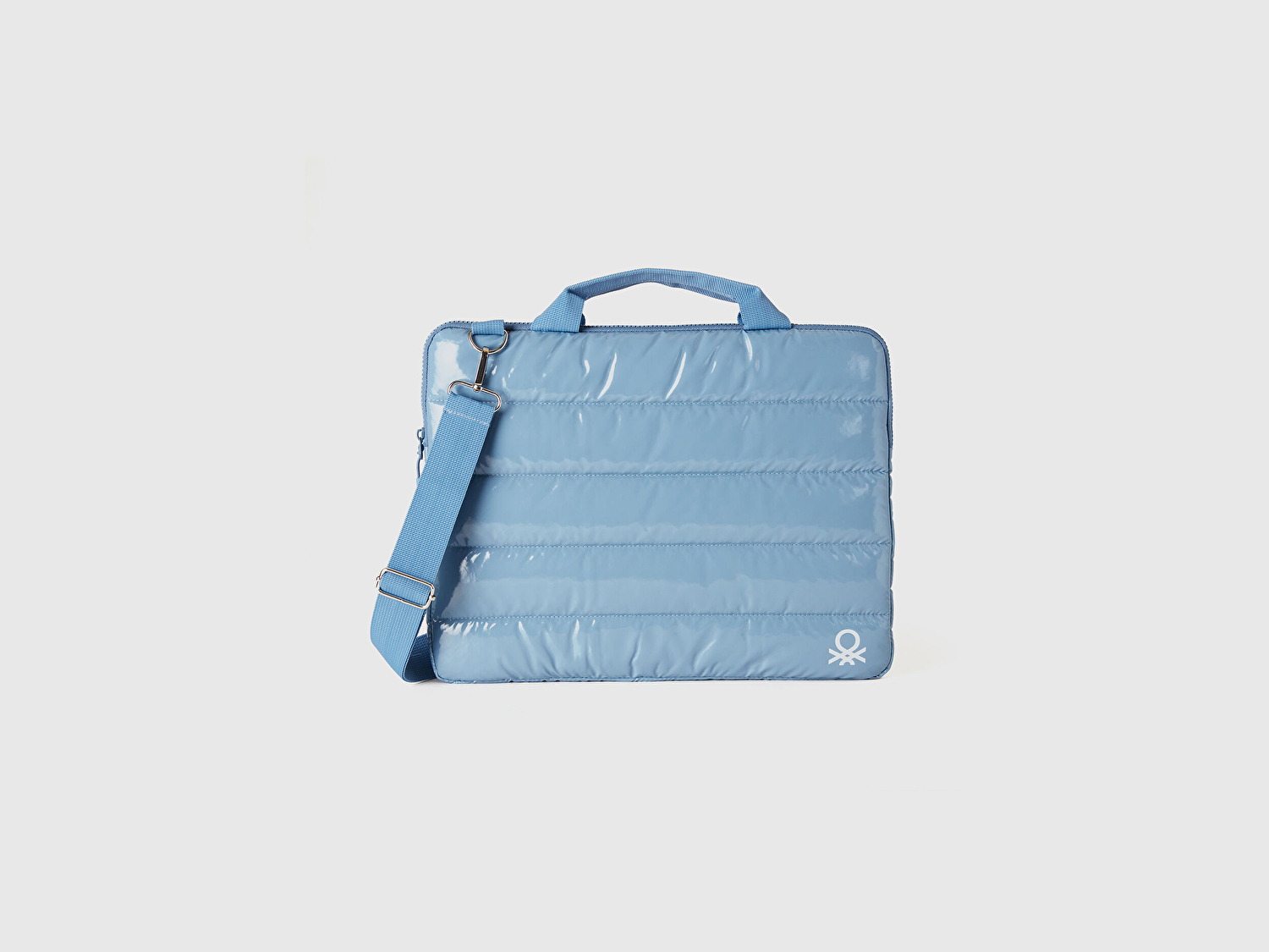 Benetton Unisex Toz Mavi Laptop Çantası