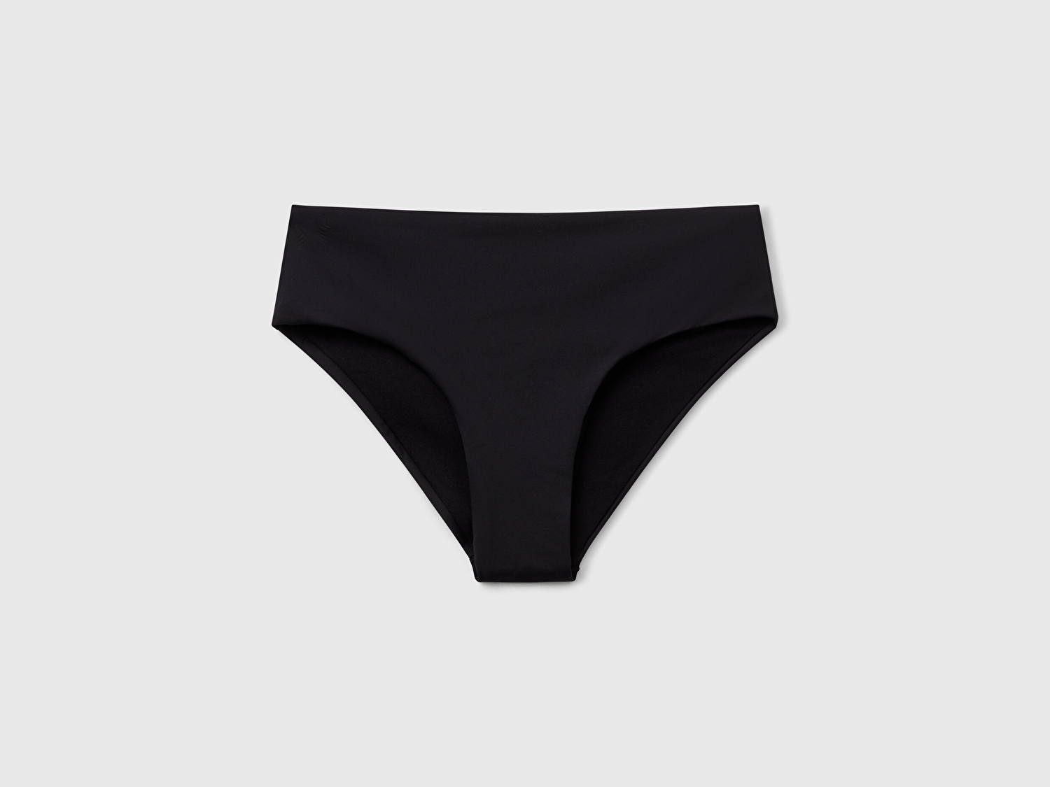 Benetton Kadın Siyah Klasik Kesim Normal Bel Bikini Altı