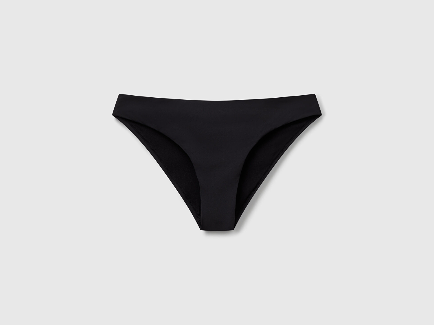 Benetton Kadın Siyah Klasik Kesim Düşük Bel Bikini Altı