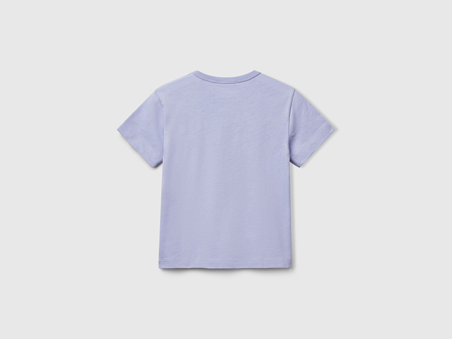 Benetton Erkek Bebek Mor Ananas Bakılı T-Shirt