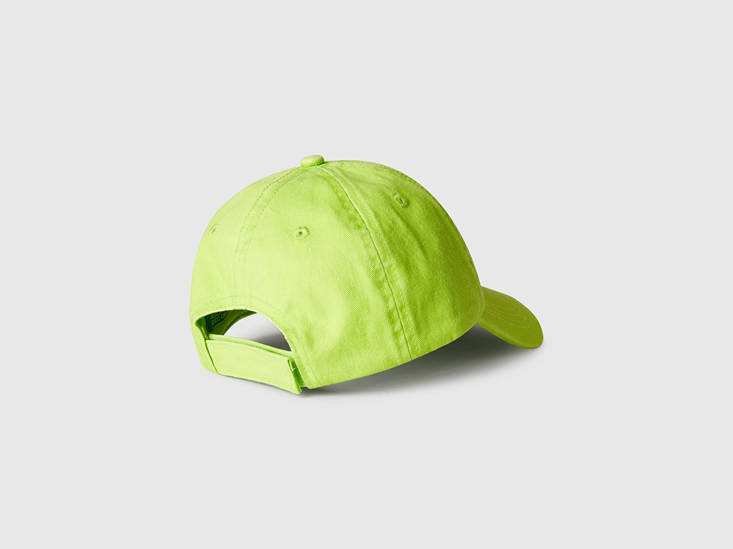Benetton Erkek Çocuk Sarı Yırtıklı Eskitilmiş Efektli Nakış İşlemeli Kep Şapka
