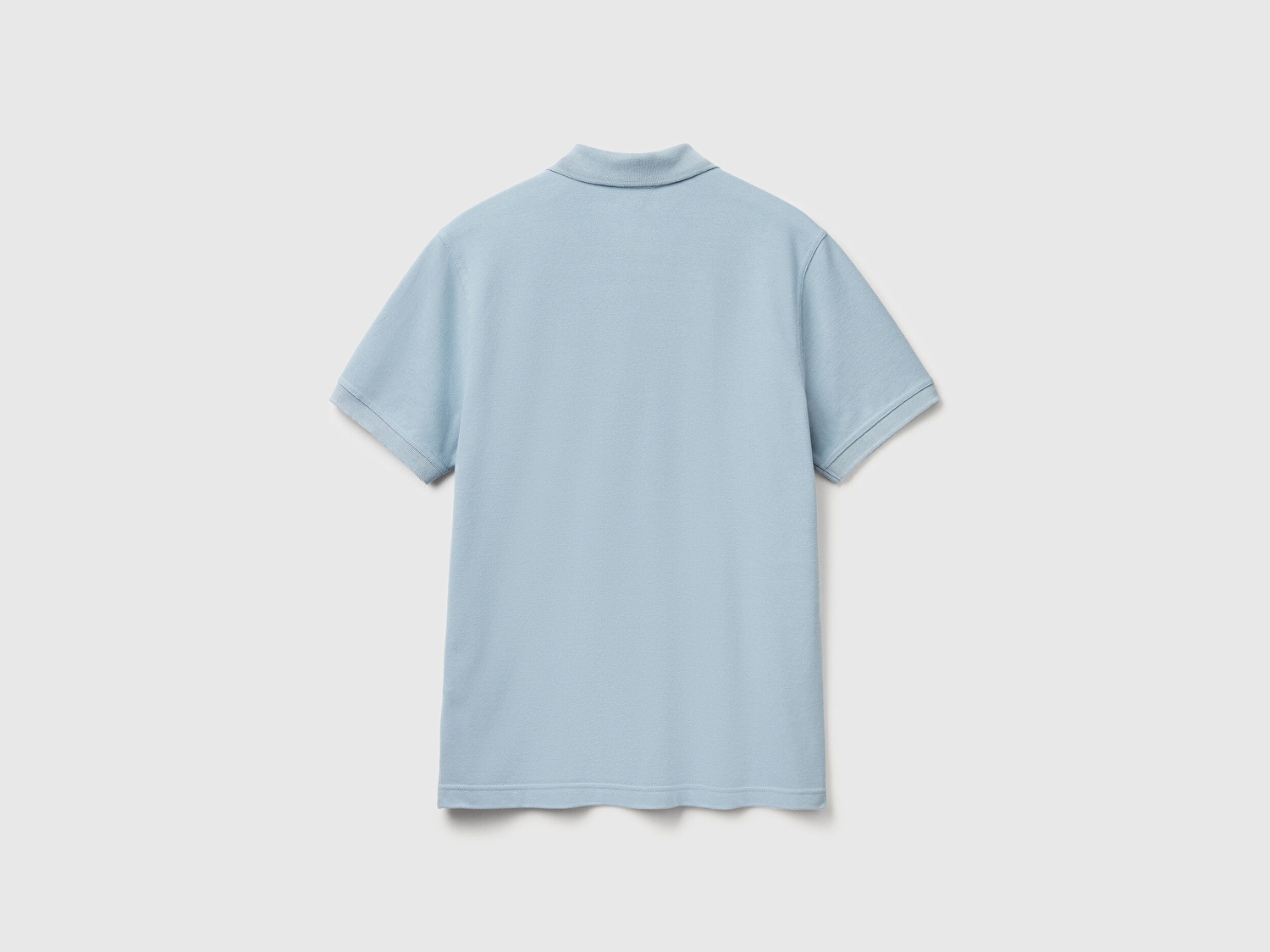 Benetton Erkek Bebek Mavisi Regular Fit Kısa Kollu Polo T-Shirt