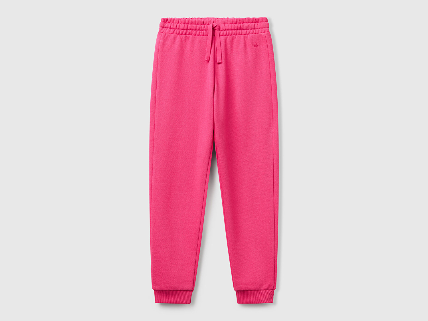 Benetton Kız Çocuk Pembe Benetton Logolu Eşofman Altı