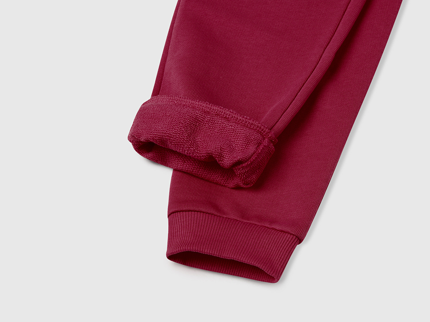 Benetton Kız Çocuk Bordo Benetton Logolu Eşofman Altı