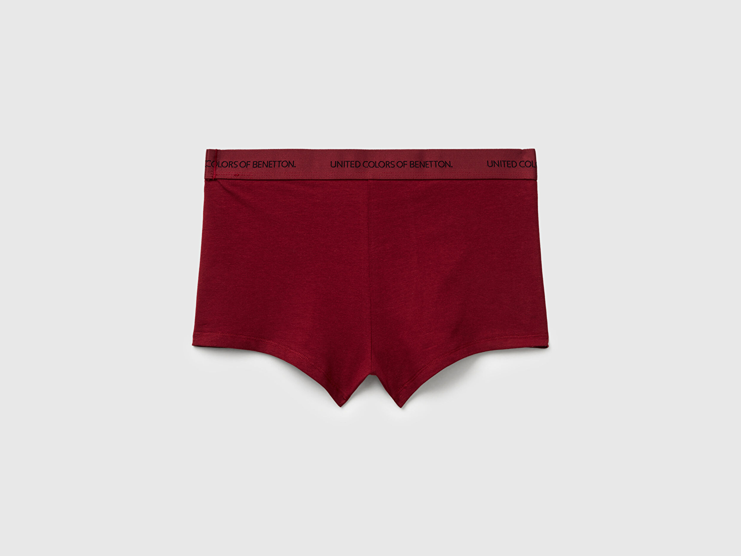 Benetton Erkek Bordo Logo Bantlı Boxer