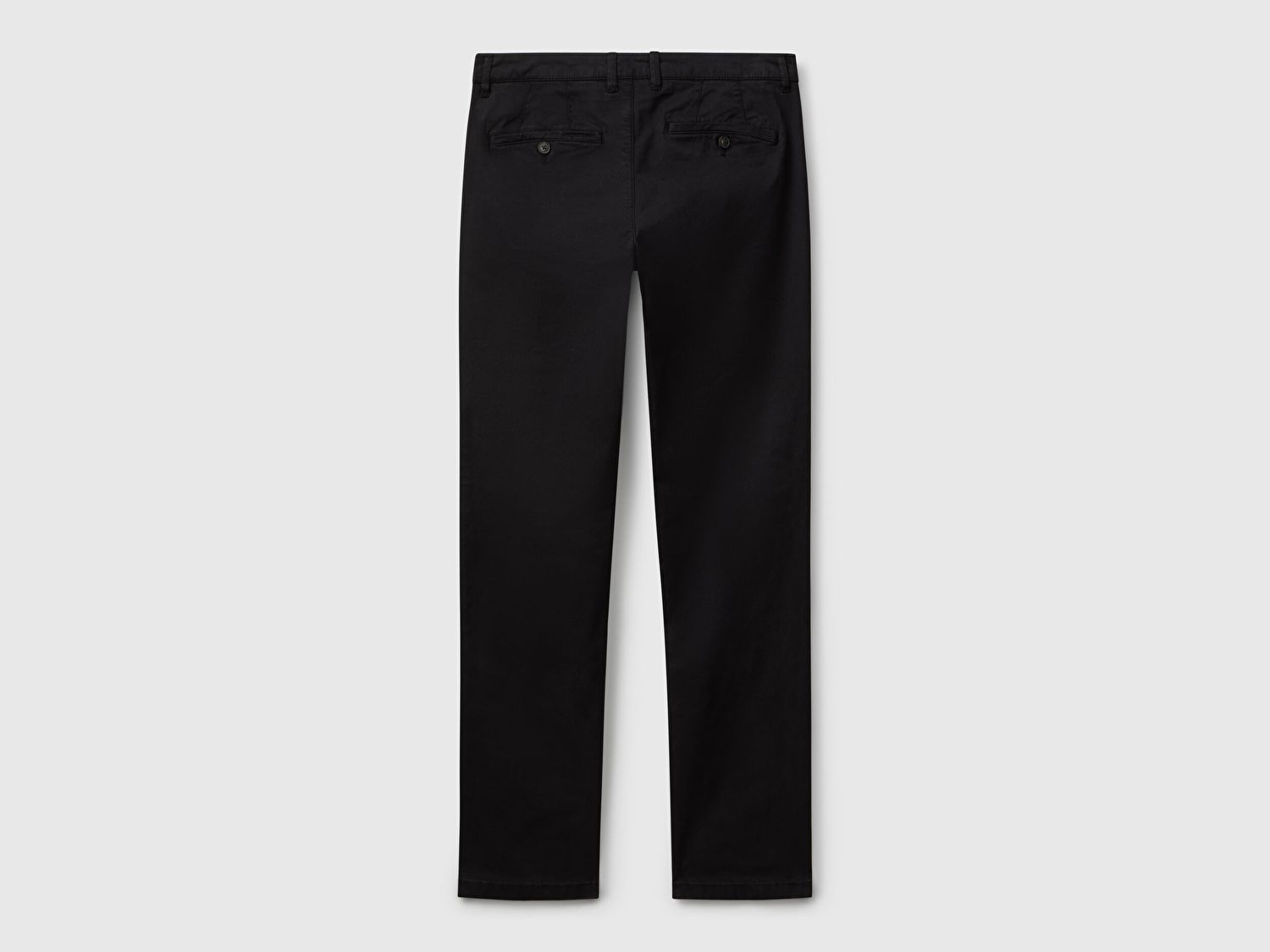Benetton Erkek Siyah Slim Fit Chino Pantolon