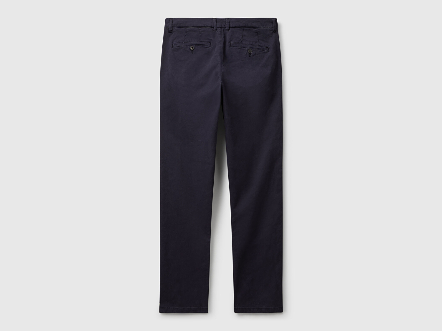 Benetton Erkek Lacivert Slim Fit Chino Pantolon