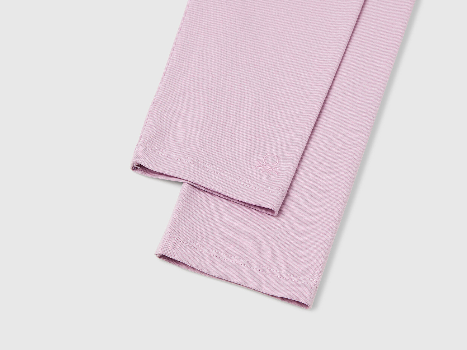 Benetton Kız Bebek Lila Benetton Logolu Uzun Tayt