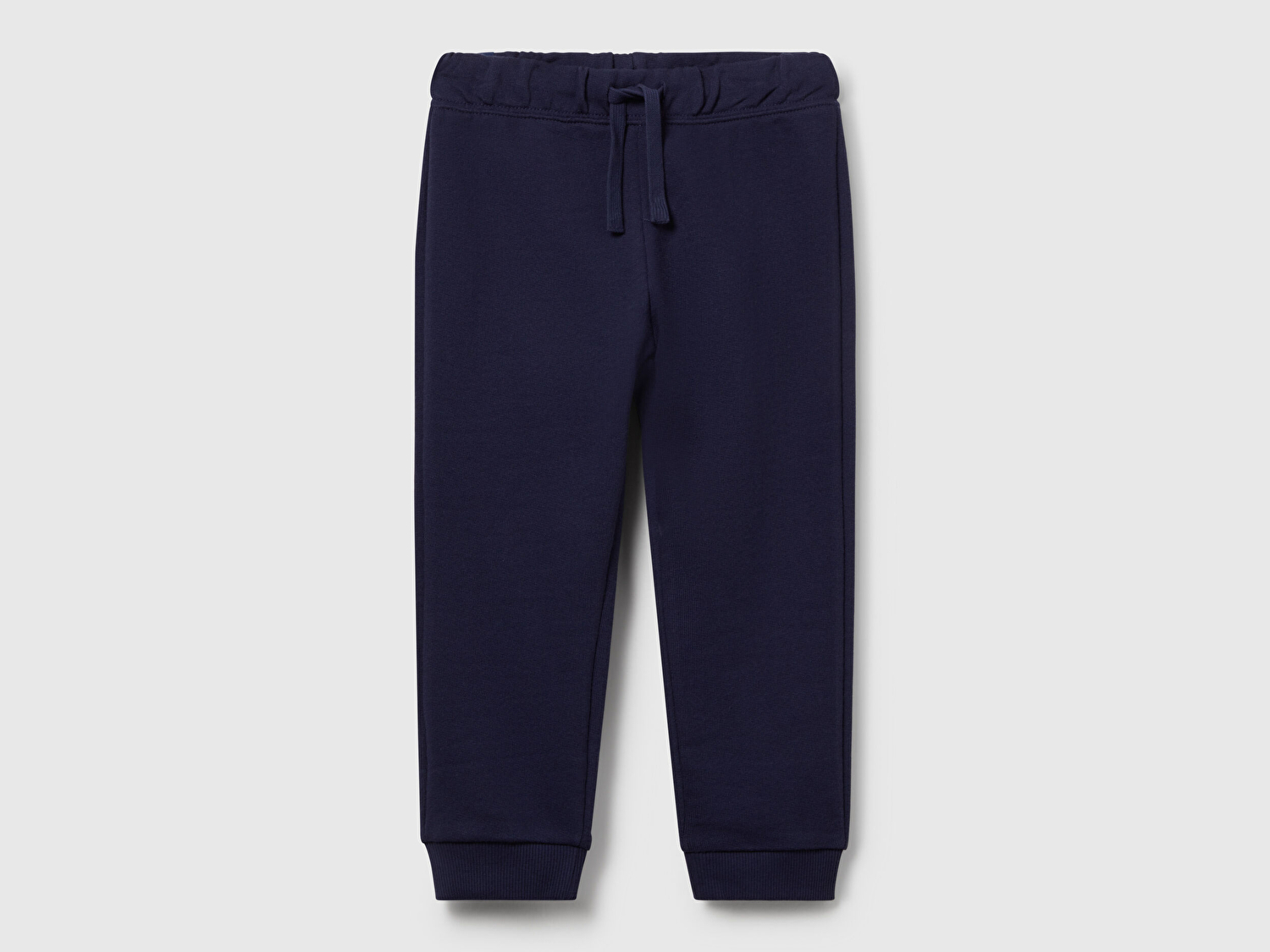 Benetton Erkek Bebek Lacivert Beli Lastikli Logolu Eşofman Altı